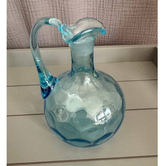 Fenton Coin Spot Ice Blue - Picture 3 of 6